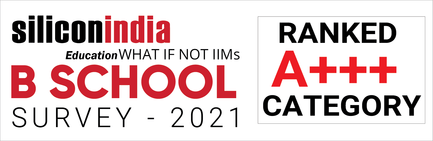 Silicon India A+++ B-School India – DSU Best Online MBA